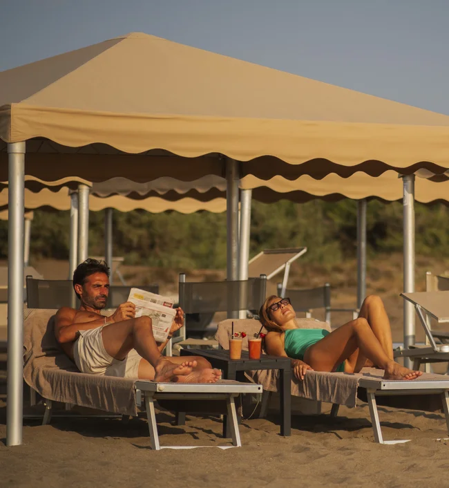 Hotel am Strand in der Toskana: Wir sehen uns im Alle Dune!